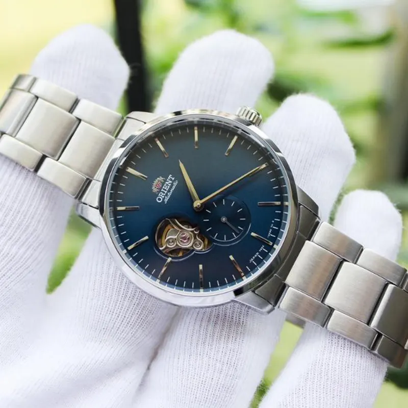 Orient Contemporary Semi-skeleton Small Second Men's Watch- RA-AR0101L